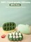 Dinosaur Mini Silicone Popsicle Molds – 8-Piece BPA-Free Animal-Shaped Ice Pop Maker for Kids, Fun DIY Frozen Treats (Green Crocodile)